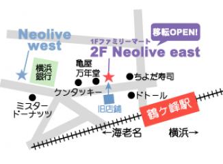 Neolive east地図