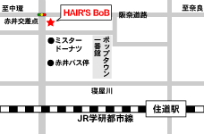 Hair's BoB地図