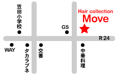 Hair Collection Move地図