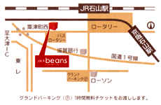 Jack beans地図
