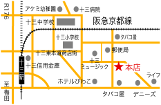 JOY-BOX本店地図