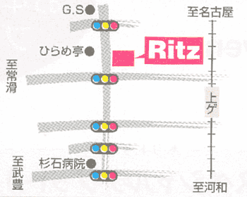 Hair Ritz地図