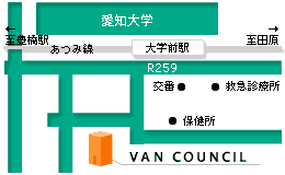 VAN COUNCIL 豊橋地図