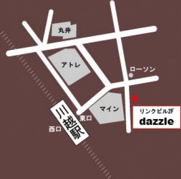 dazzle地図