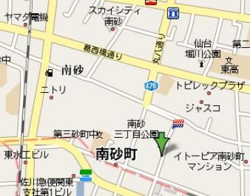apara　hair　南砂 / 江東区美容室　　地図