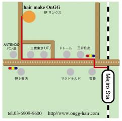 hair make OnGG地図