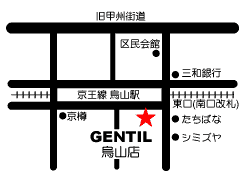 GENTIL地図