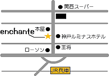 enchante地図