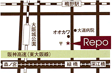 Gallery For Hair Repo地図