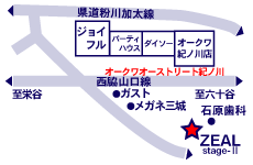 ZEAL STAGE-||地図