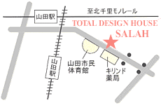 TOTAL DESIGN HOUSE SALAH　地図
