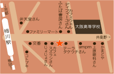 sleek相川店地図