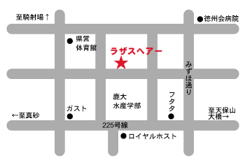 hairlounge Capiire地図