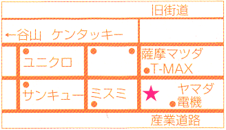 faire 新栄店地図