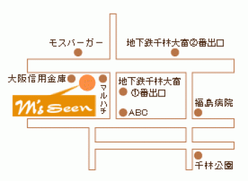 M's seen地図