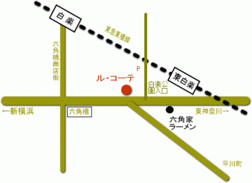 Le cote地図