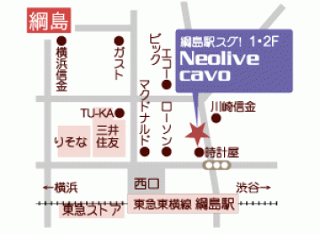 Neolive cavo地図