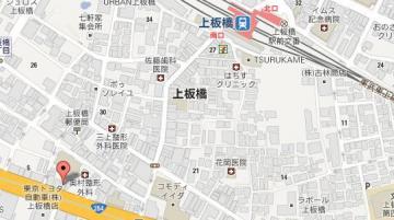 Hair I・S Brilliancy / 上板橋地図