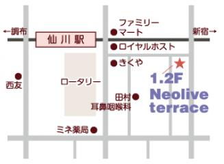 Neolive terrace &Lavie地図