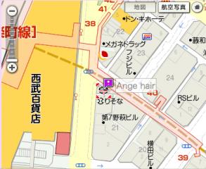 Ange hair地図