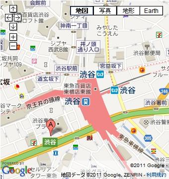 AUBE hair Gran地図